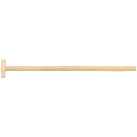 Manche pelle forme T frêne 900/41mm courbé (1/2)