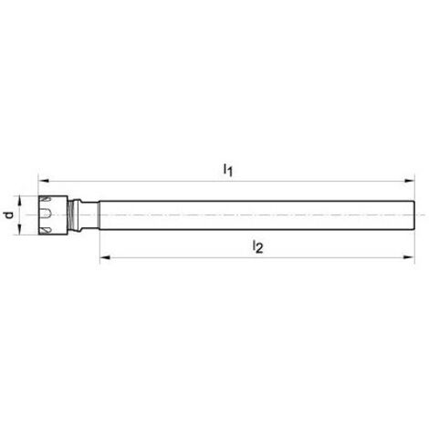 Adaptateur De Mandrin Magnétique Weldon B16 - Tige 19mm Vers Filetage Conique B16 (1/2-20UNF) - 3 Plages De Serrage (1.5-10mm, 1.5-13mm, 3-16mm) - Lot Avec Clé