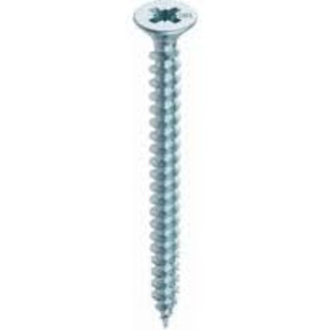 Vis tete fraisée, filetage partiel PZ - HECO-FIX-plus SeKo PZD5,0x 20 zn-bl VG HP (Par 500) (1/2)