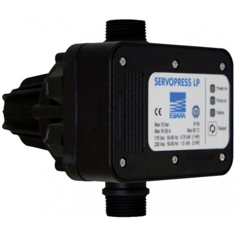 Interrupteur à pression 1.5 à 12 bar 230 V Ebara SERVOPRESS LP (1/3)