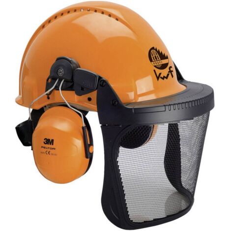 3M – Casque de protection G3000M – Norme EN 397 – Protection auditive SNR 28 dB – Conçu pour milieu forestier – Ajustement facile (1/2)