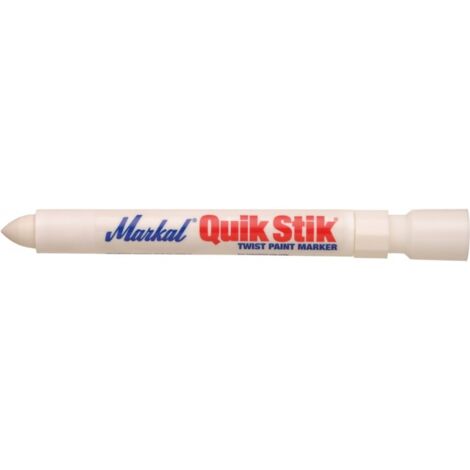 Marqueur Quik Stik blanc Séchage rapide (Par 12) (1/2)