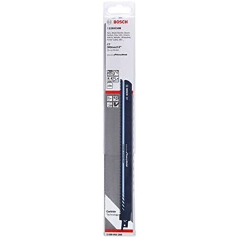 Lame scie sabre S 1255 CHMPack a 10 Unités Bosch