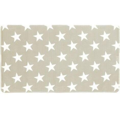 Tapis de baignoire Stella taupe 70 x 40 cm (1/5)