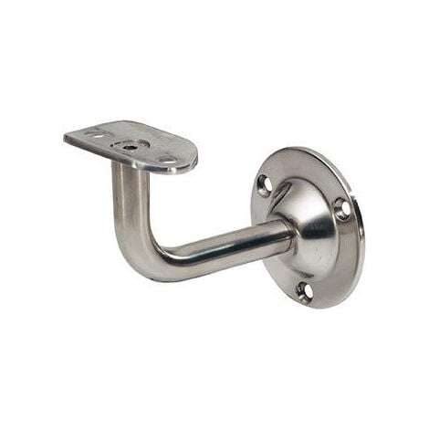 KWS 4524 Support de main courante Inox 75 mm Dégagement au mur