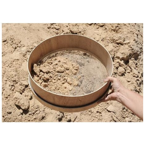 Tamis maçon n°8 maille 3 mm, sable gros & moyen - Ocai