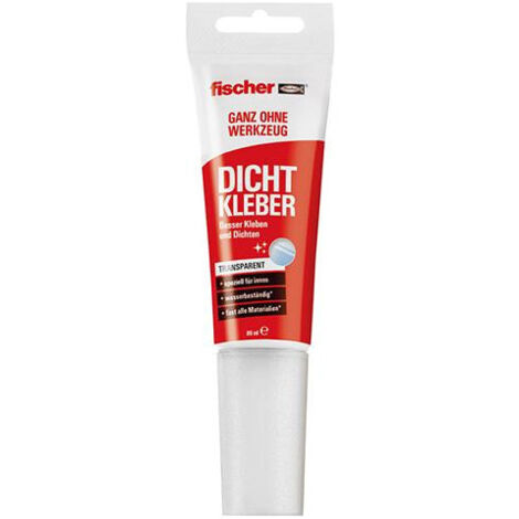 fischer GOW Colle d'étanchéité transparent T 80ml (1/2)