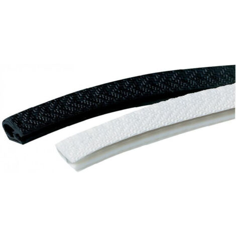FP – Protection flexible des bords noir avec mousse – Longueur 25 m – Dimensions 244 x 175 mm – Résistance -30°C à +70°C - mousse10-40mm