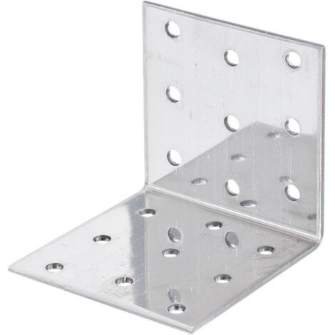 25 équerres d'assemblage 60 x 60 x 60mm inox - Alberts (1/3)
