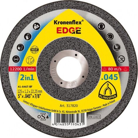 Disque de coupe EDGE Special115x12mm Klingspor (1/2)