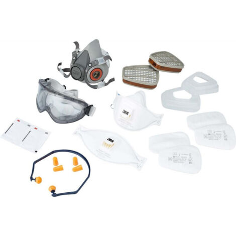 Set masque respiratioire Safety Box 1000M (1/2)