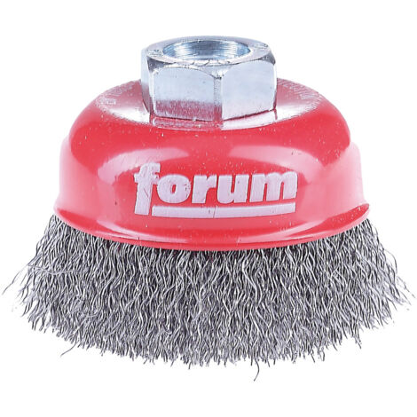 Brosse à godets fil d'acier M14 100 x 0,3 mm serti (1/3)