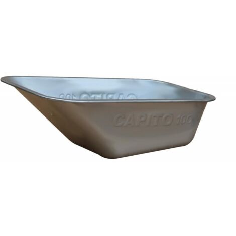 Auge 100l pour Eurocar 100 galvanisé, gelocht, 1,0mm (1/3)