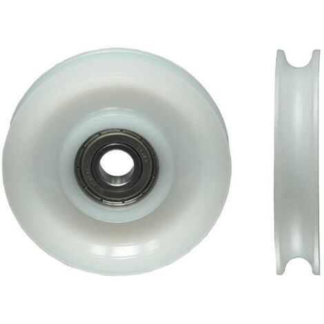 Lot De 4 Poulies Nylon En Forme De U MroMax 4x18x6 Mm - Roulements à Billes