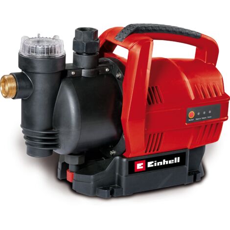 Einhell Pompe d'arrosage automatique GE-AW 6333 (630 W, grande ouverture de remplissage, filtre anti-sable avec clapet anti-retour intégré, fonction automatique)