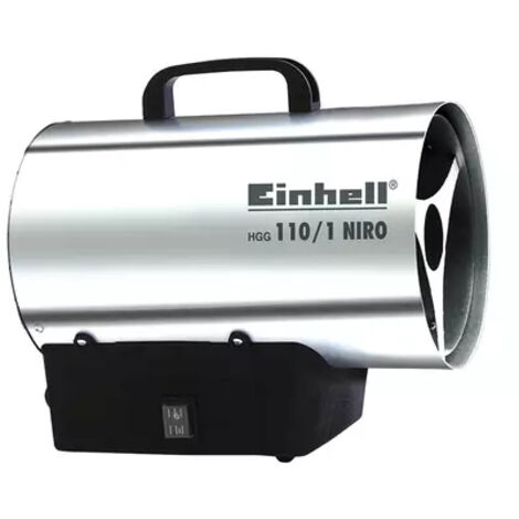 Einhell – Générateur d'air chaud HGG 110/1 Niro – Puissance 20 kW – Débit d'air 800 m³/h – Pour chantiers humides et espaces confinés (1/5)