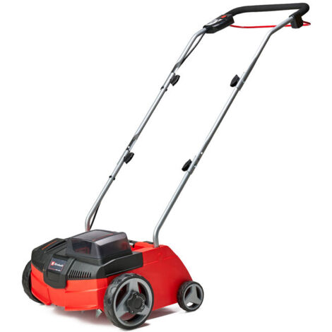 Einhell Scarificateur sans fil GC-SC 36/31 Li-Solo Power X-Change (36V, outil combiné 3 en 1, moteur en série, rouleau de scarification sur roulement à billes) Livré sans Batterie ni Chargeur