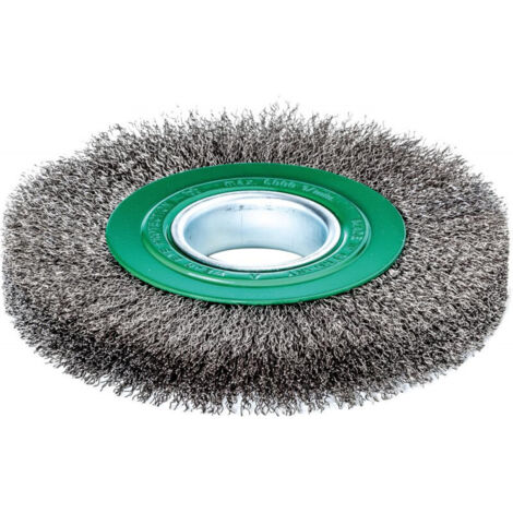 Brosse ronde V4A ondulé 150x20x0,3mm (1/4)