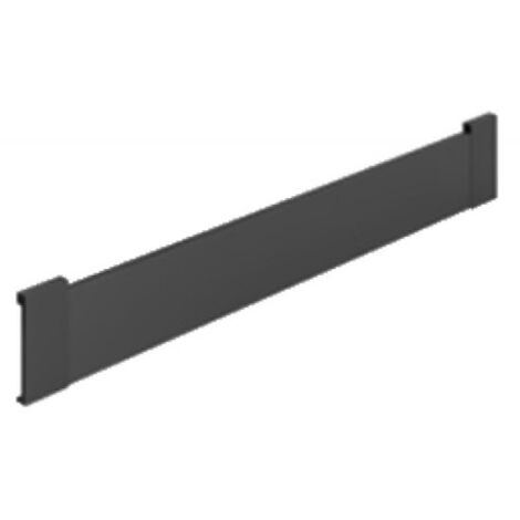 FP – Façade ArciTech pour tiroir intérieur – Acier revêtu de poudre argent – Aluminium anodisé – Hauteur 94 mm – Connecteurs prémontés
