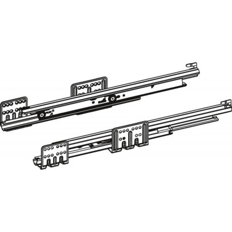 Coulisse de tiroir 9240894 550mm acier (Par 2) (1/2)