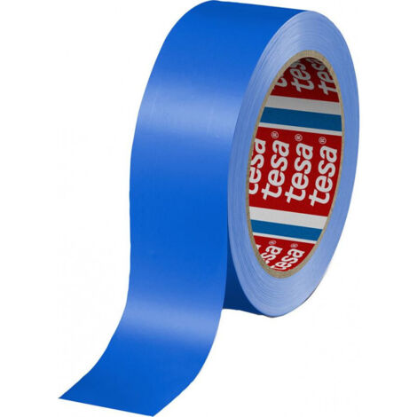Ruban adhésif tesa 60404 PVC bleu 66mx12mm (Par 12) (1/2)