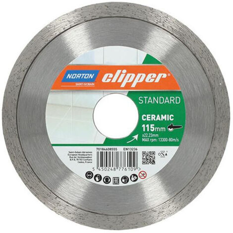 Disque diamant Standard Ceramic Ø115 (1/2)
