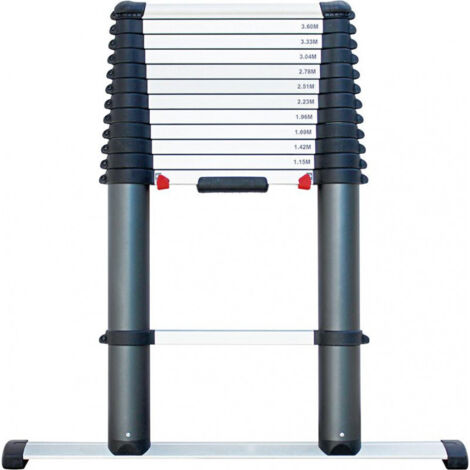 TeleskoEchelle télescopique pleiter max. 3,80cm DIN EN131-6 EZSTEP (1/5)