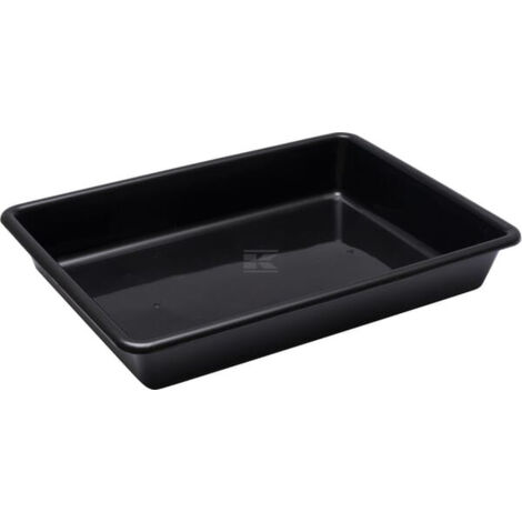 Bac égouttoir 13 litres noir (1/2)