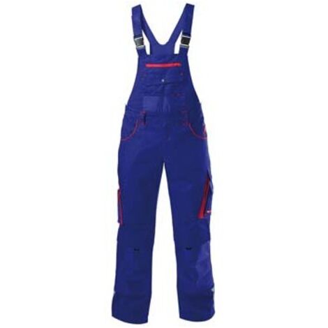 Salopette Homme Fortis 24, Blue/red,Gr.90 (1/2)