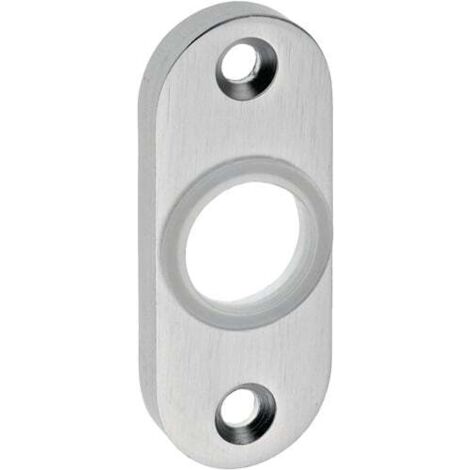 Rosette porte .3392/0000 Alu.F1 8mm rd.ov.EDI (1/4)