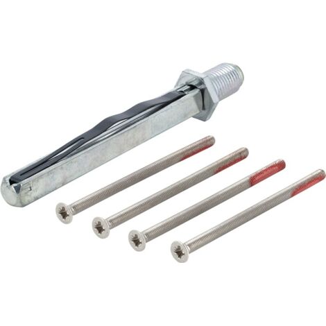 Kit de fixation porte Sertos® FS-K/G 65-70mm M4x75 carré.9x90mm HOPPE (1/2)