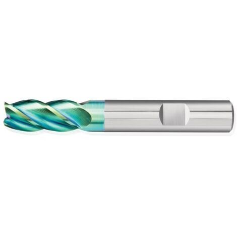 Fraise SUPERCUT DIN 6527L HPC D.3mm VHM AlTiN HB Z.4 long (1/4)