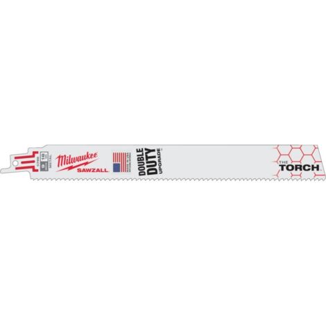 Lame scie sabre métal a5 TORCH ICE 150x1,8mm Milwa