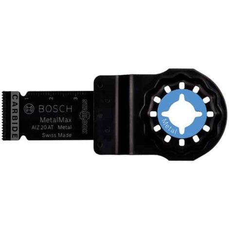Bosch 2608662019 Lame plongeante a concrétion carbure AIZ 20 AT métal 30 x 20 mm - 1 lame