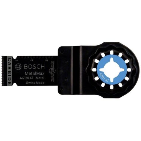 Bosch 2608662019 Lame plongeante a concrétion carbure AIZ 20 AT métal 30 x 20 mm - 5 lames