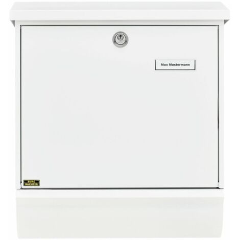 Boite aux lettres Comfort-Set blanc (1/4)