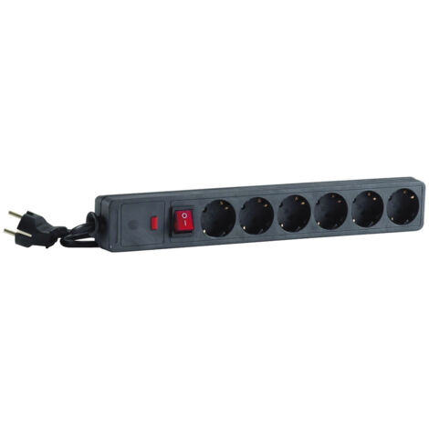 Multiprises IP201,4m 6-fach H05VV-F3G1,0 (1/2)