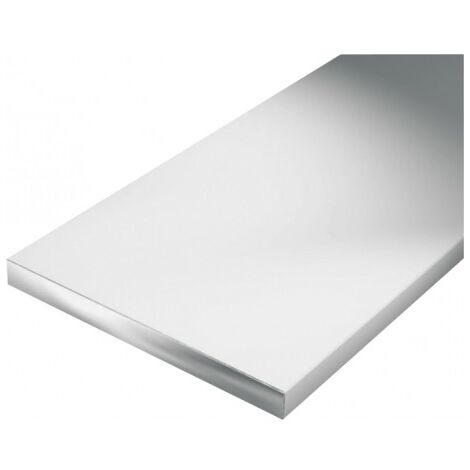 Plat Aluminium 1000/25x2mm argent