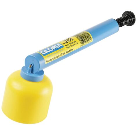 Gloria – Atomiseur 208 jaune 0,3L – Pulvérisation brouillard pour serres et soins des plantes – Récipient plastique – Tube piston amovible (1/5)