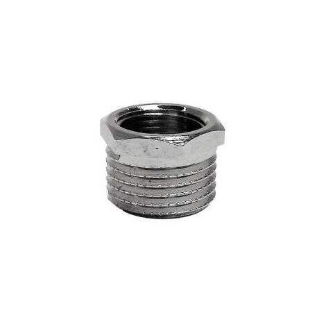 Reduction laiton chromé 3/8"I X 3/4"A (1/2)