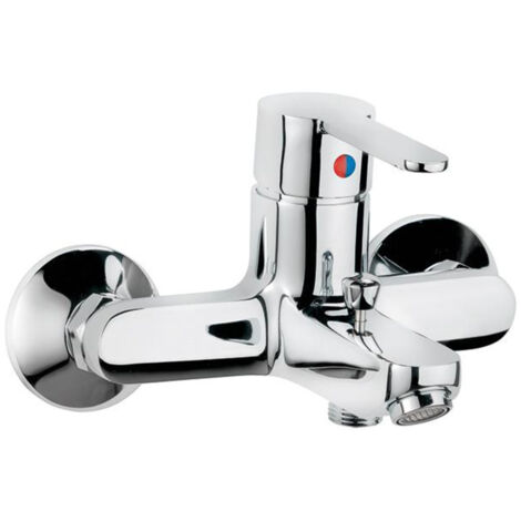 AquaSu Jetmix Style Mitigeur monocommande pour baignoire Chromé (1/2)
