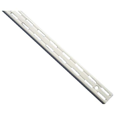 Crémaillère pour étagère 2060mm double perforation – Pour bois dur – Lot de 10 – Éléments 32mm – Strauss Vonderweidt