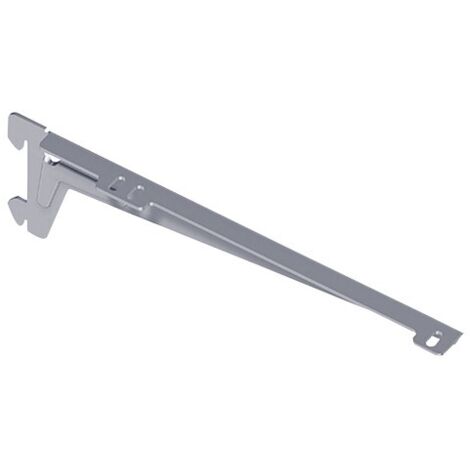 Equerre étagère argent 330mm