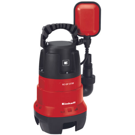Einhell Pompe d’évacuation eaux chargées GH-DP 3730 (370 W, Profondeur d'immersion 5 m, Câble d‘alimentation 10 m, Avec flotteur, Turbine en inox anticorrosion, Enroulement du câble) (1/5)