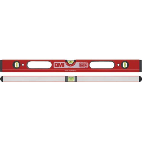 Niveau à bulles ROBUST 100 cm aluminium rouge ± 0,5mm/m (1/3)
