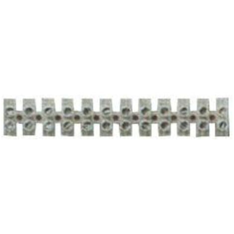 PVC - Barette de domino 12p2,5-6mm² - 2 SB (Par 10) (1/2)