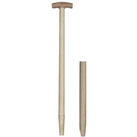 Manche beche forme T 830/40 mm