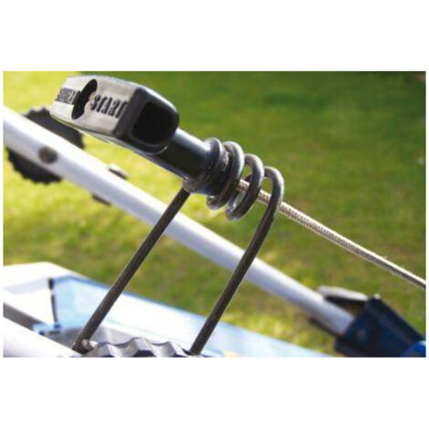 Cordon de d'Š¢marrage 4 mm blanc avec filet traceur Ro.150 (1/2)