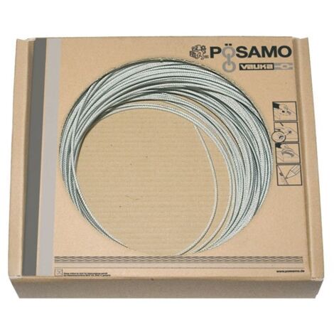Boite de cable6x12 Galv. 8 mm x 50 m (Par 50)