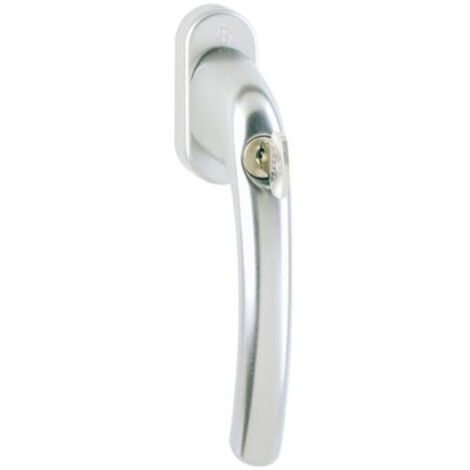 Poignée de fentre verrouillable 0710S/U26, F9 NA7501,32 (1/3)